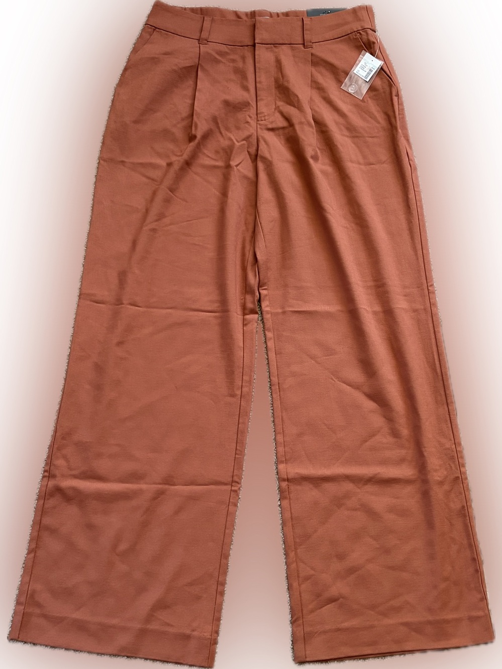Maurices Wide Leg pants — Rust Orange